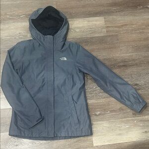 The North Face Charcoal Hooded Jacket